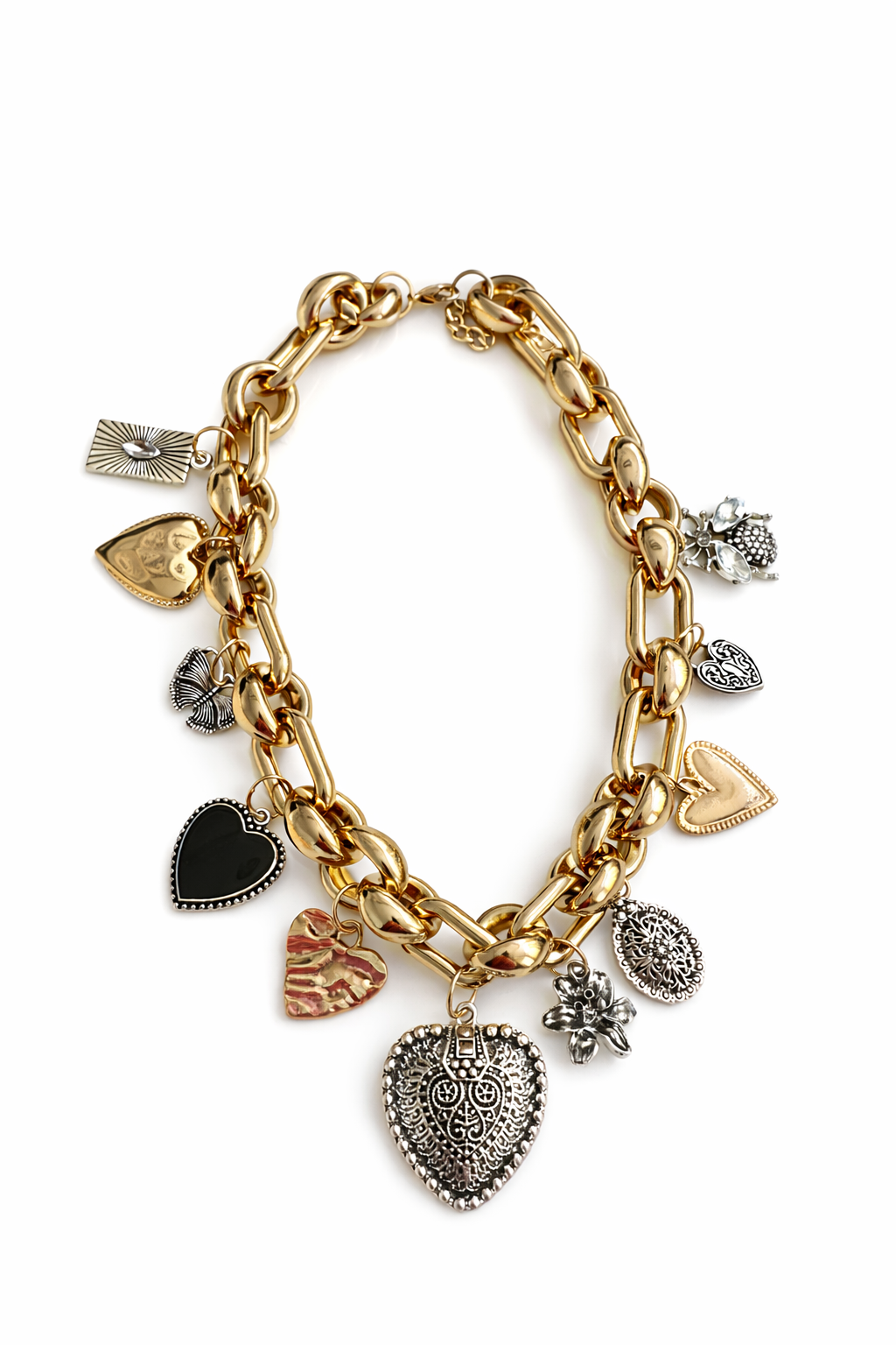 BIG HEART COLLARES | DORADO