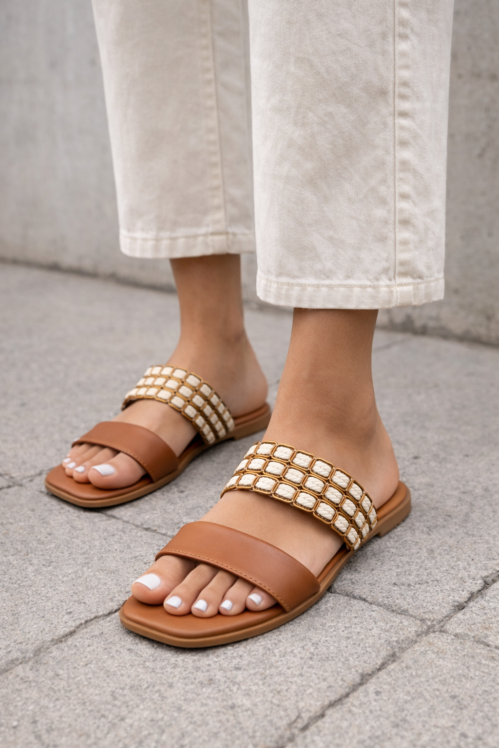 NIZA SANDALIAS BASICAS CAFÉ
