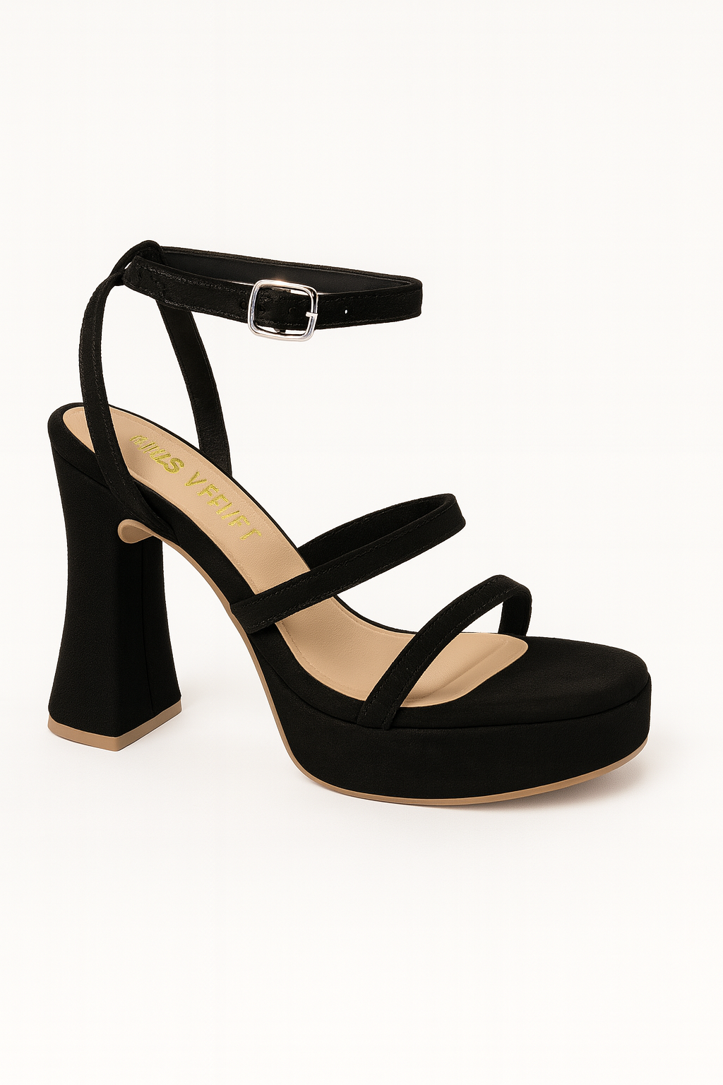 AMANDA PLATAFORMAS NEGRO