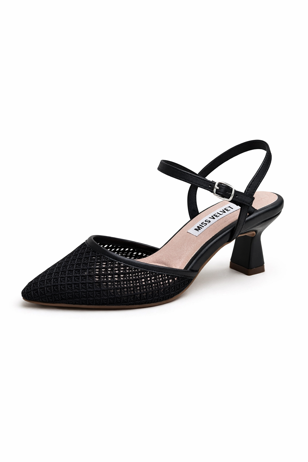 ALICE MINI TACONES PUNTONES NEGRO