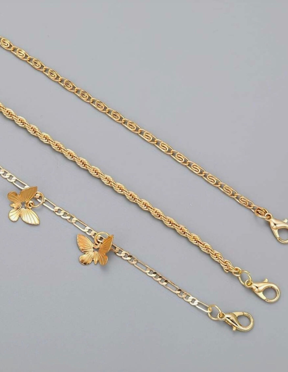 FLY SET TOBILLERAS | DORADO