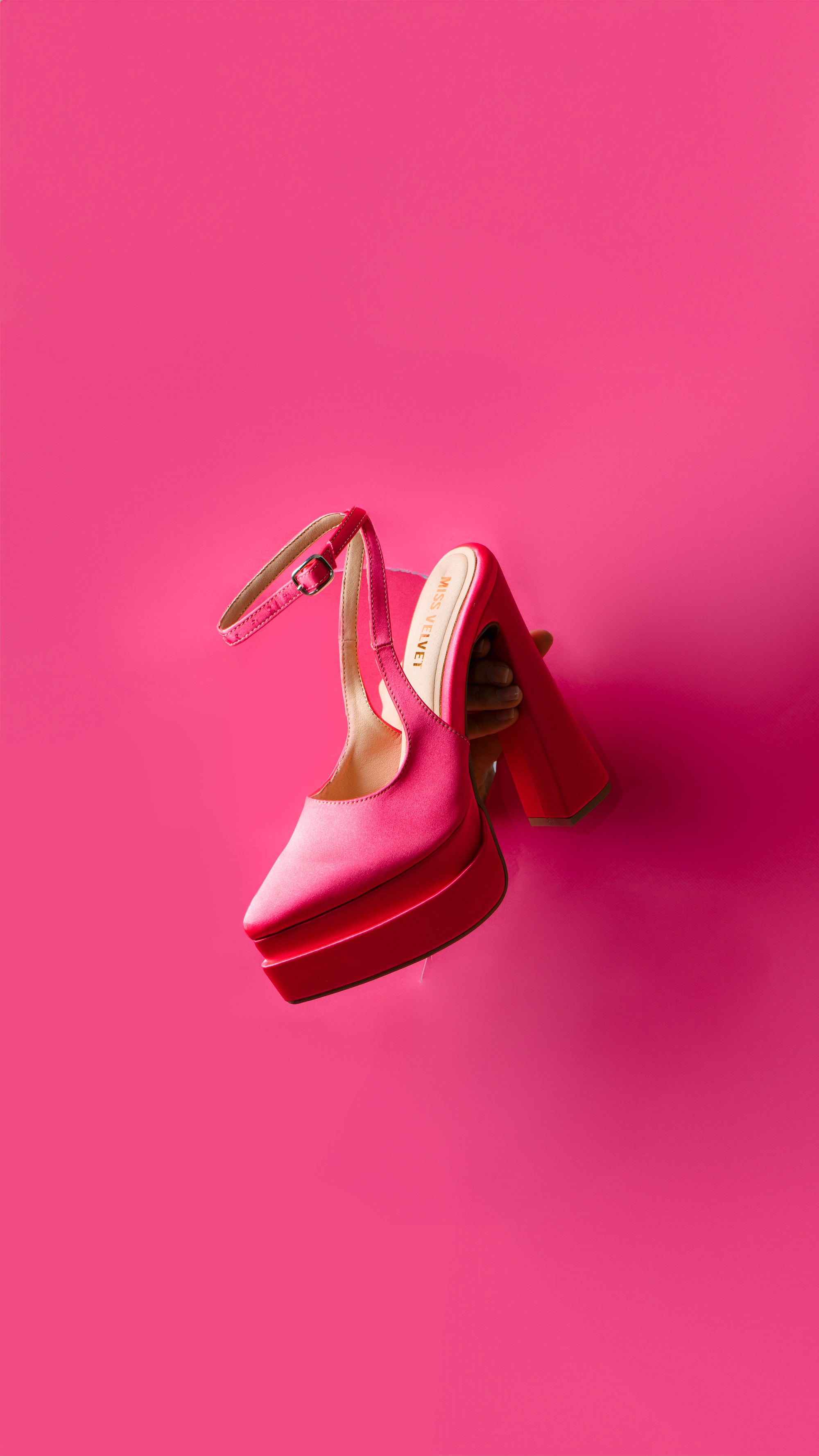 QUEEN PLATAFORMAS FUCSIA