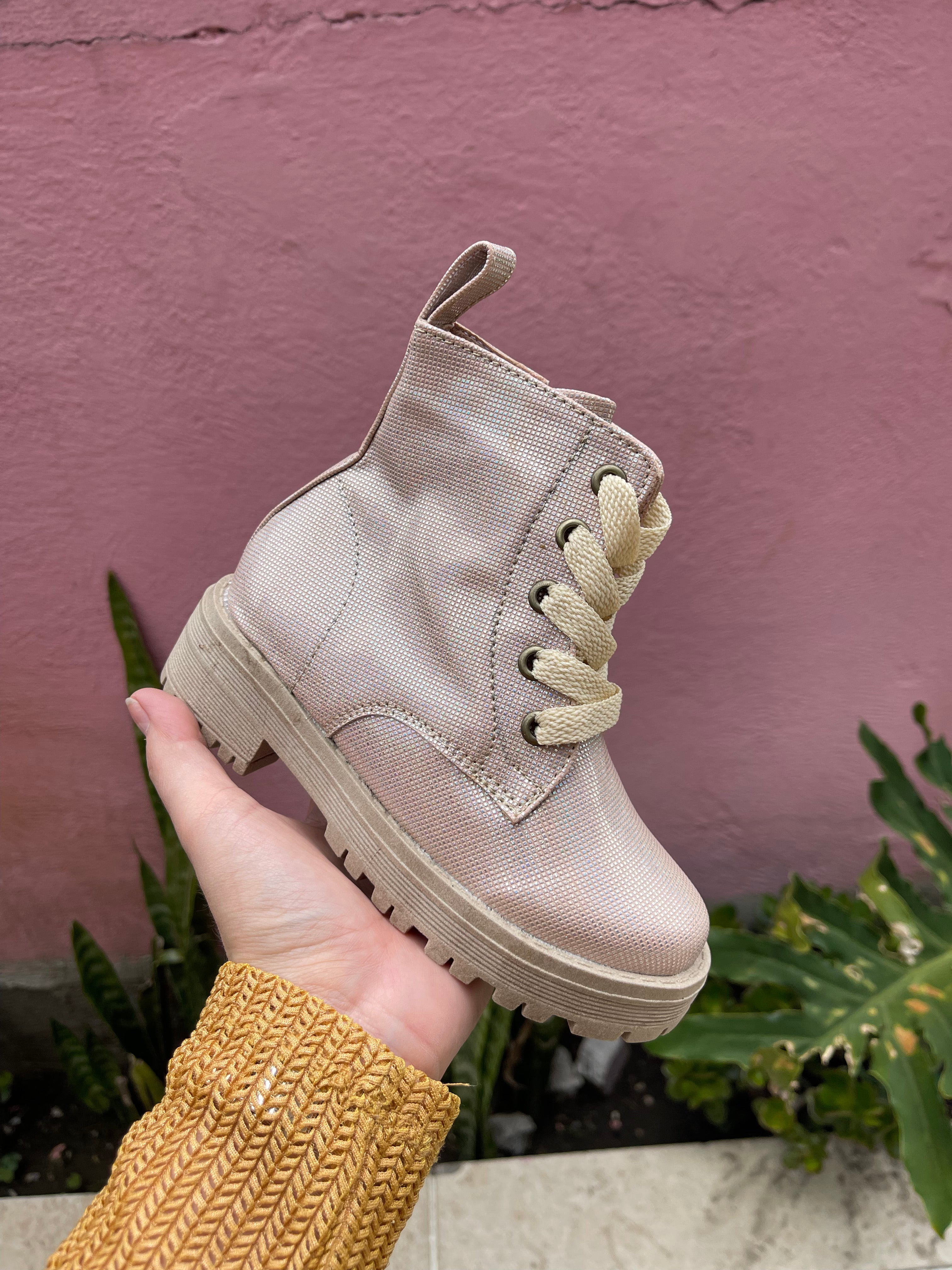 LUNA BOTAS NIÑA ROSADO
