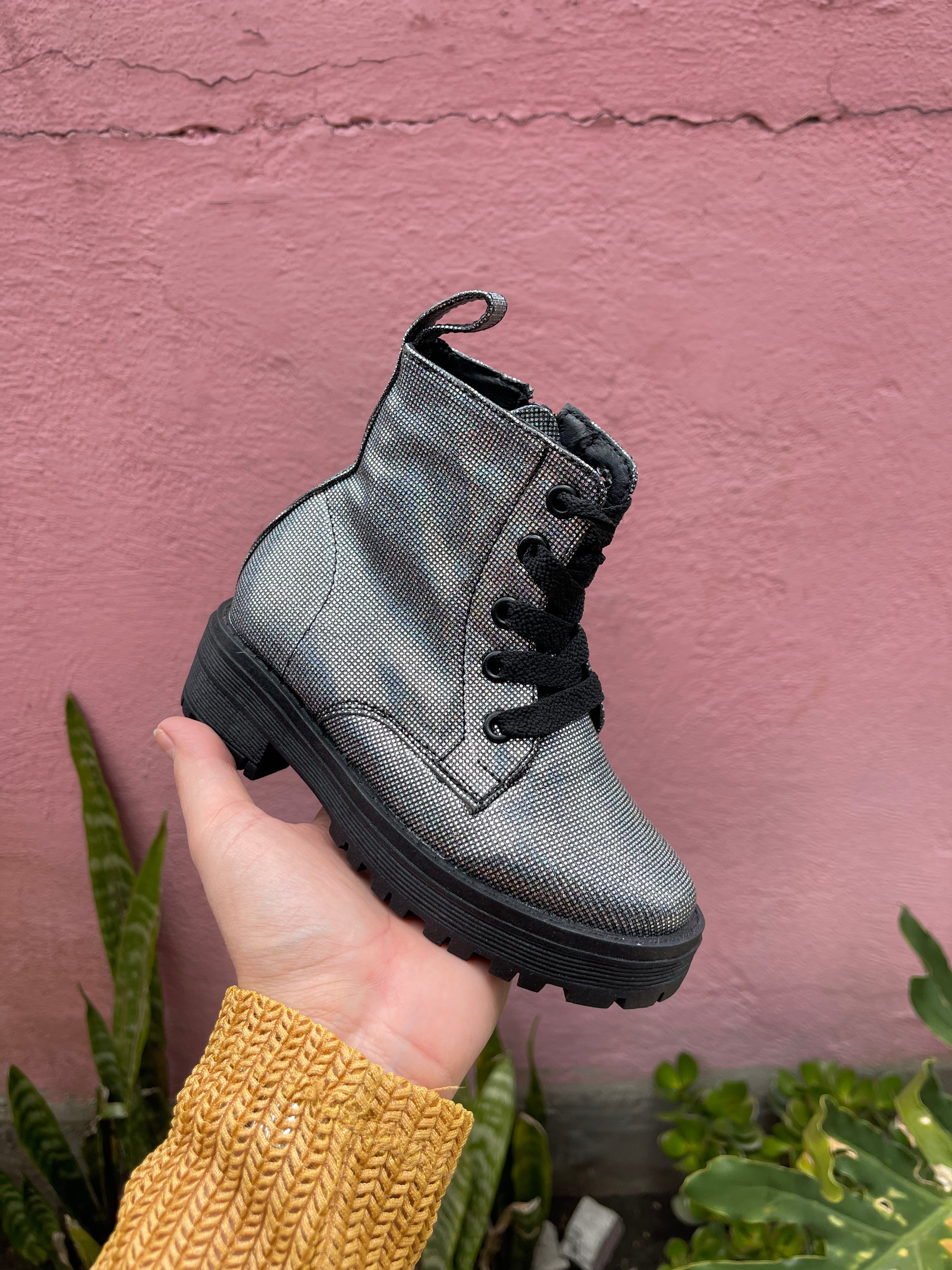 LUNA BOTAS NIÑA NEGRO
