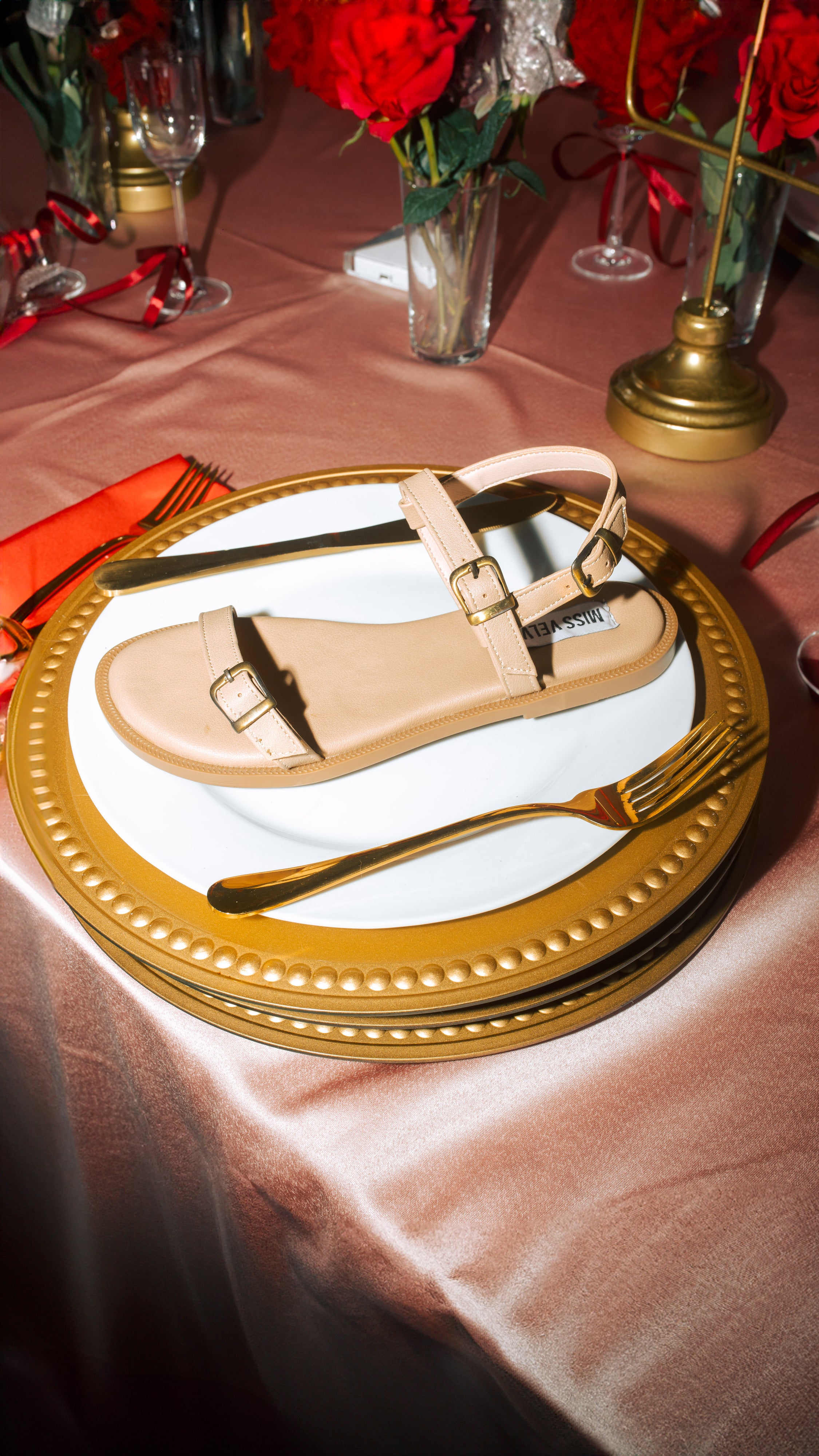 AMARANT SANDALIAS CAMEL