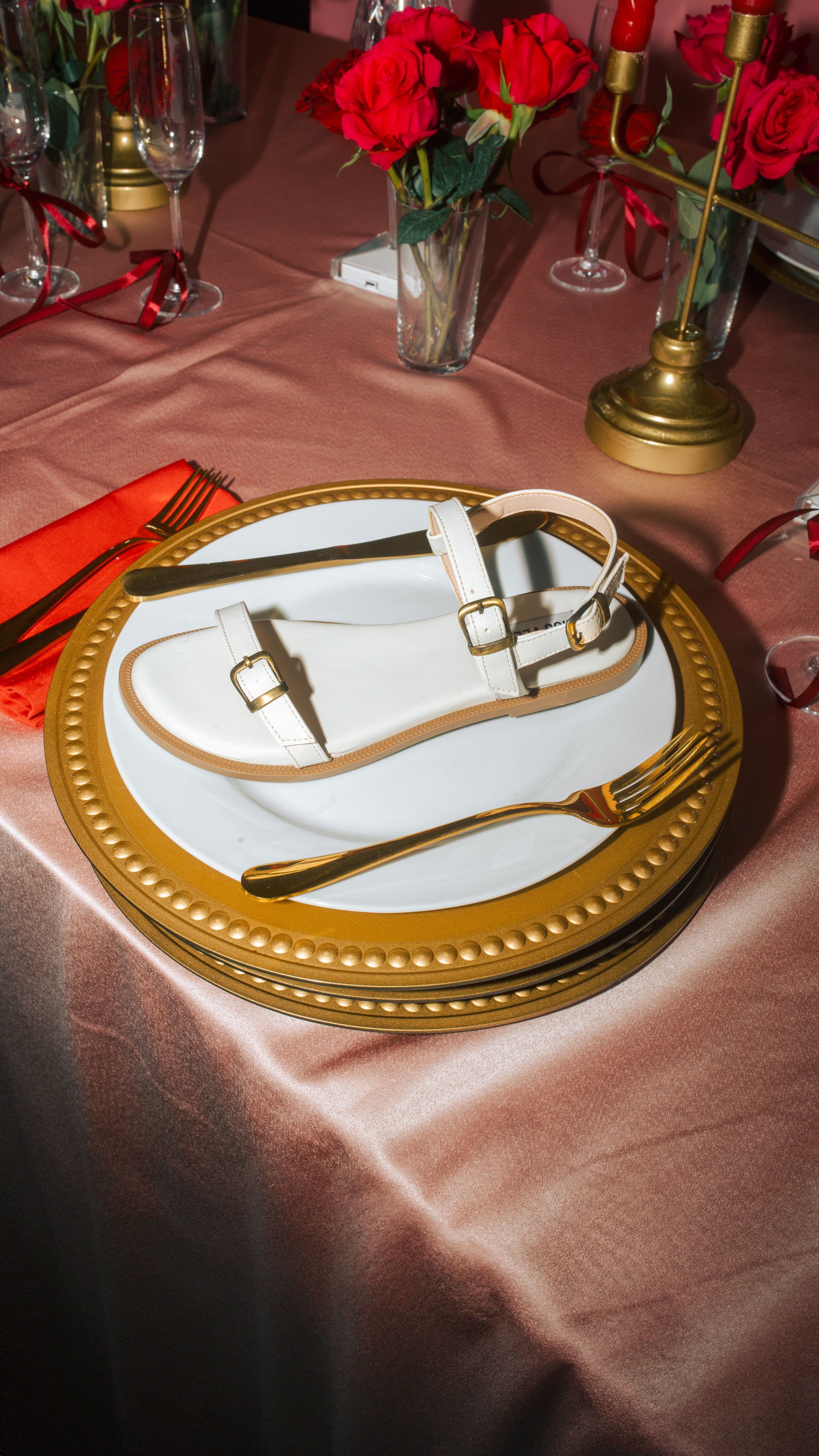 AMARANT SANDALIAS BEIGE