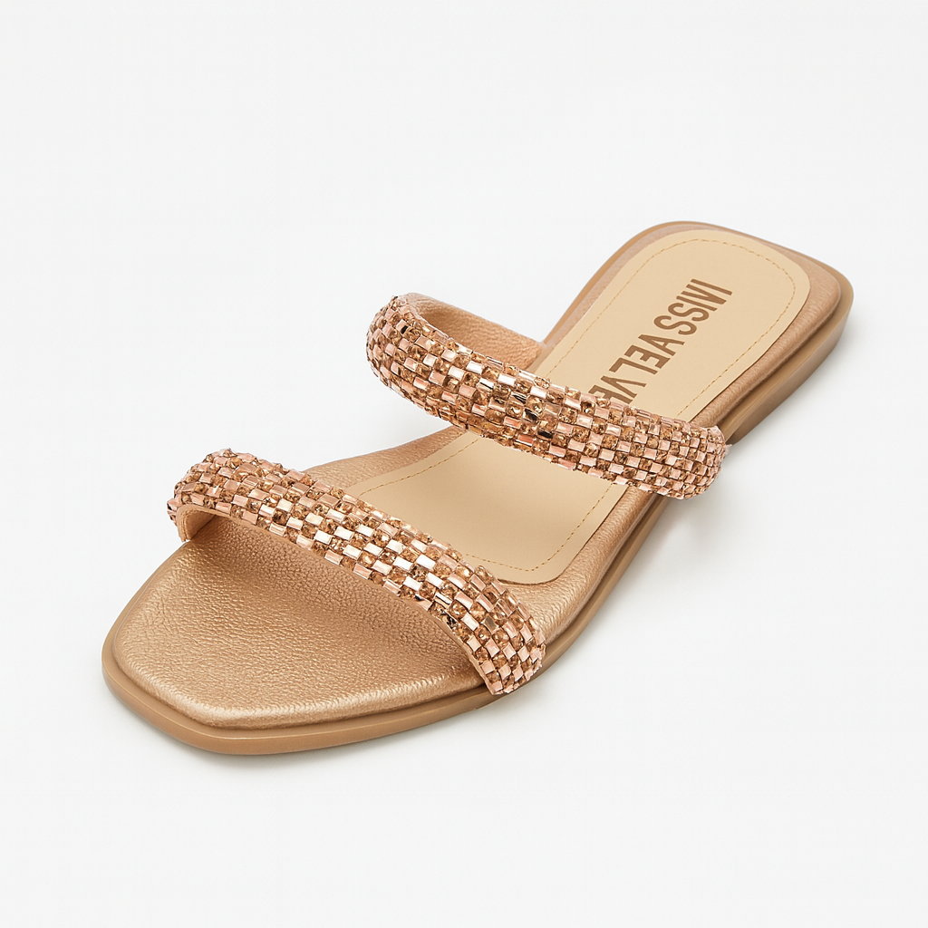 FRANCESCA SANDALIAS ORO ROSA