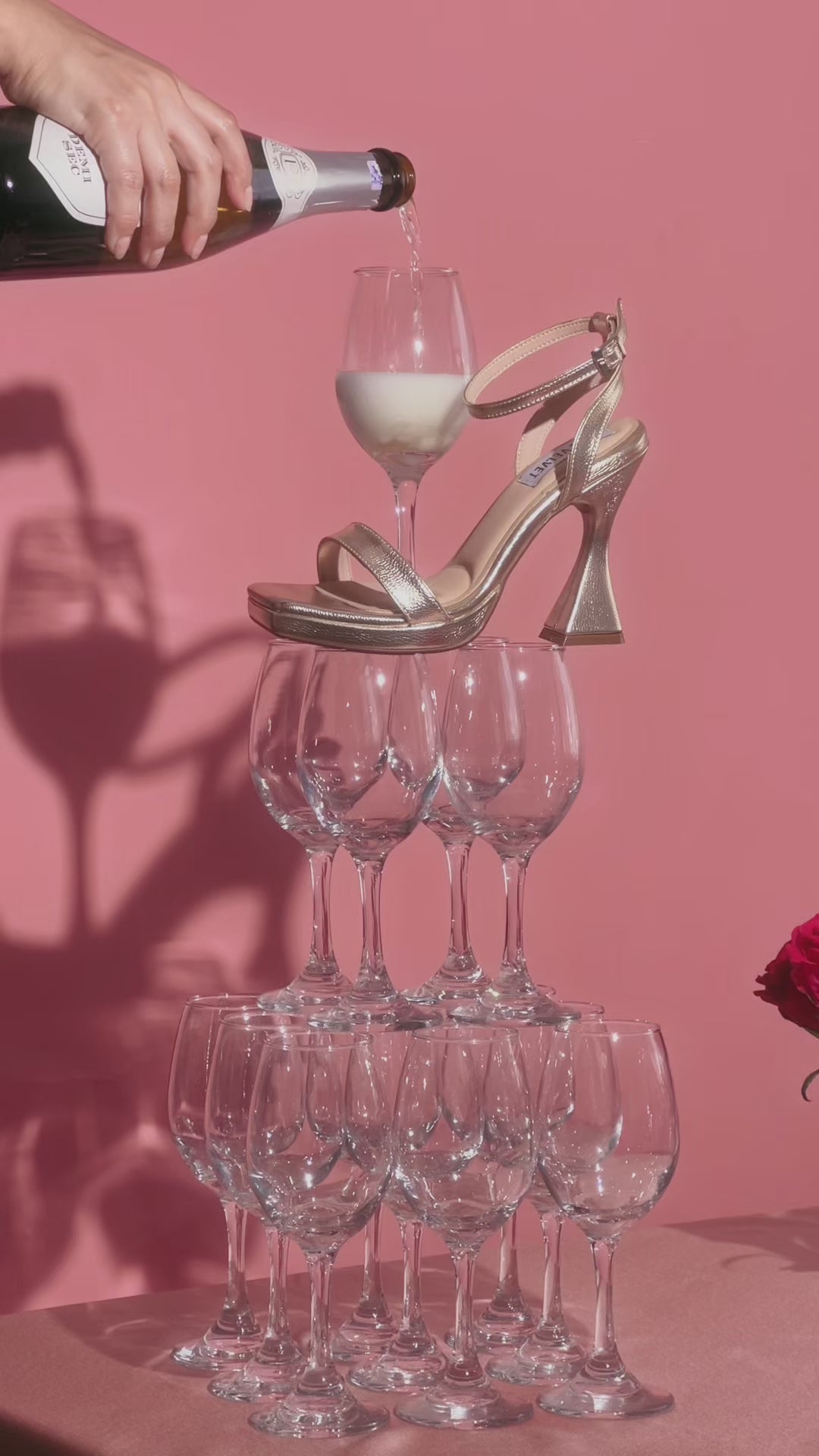 HONEY PLATAFORMAS CHAMPAGNE